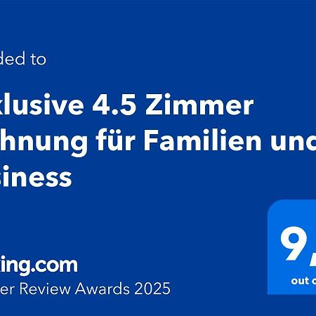 Exklusive 4.5 Zimmer Wohnung Fuer Familien Und Business Eschenz Exterior foto